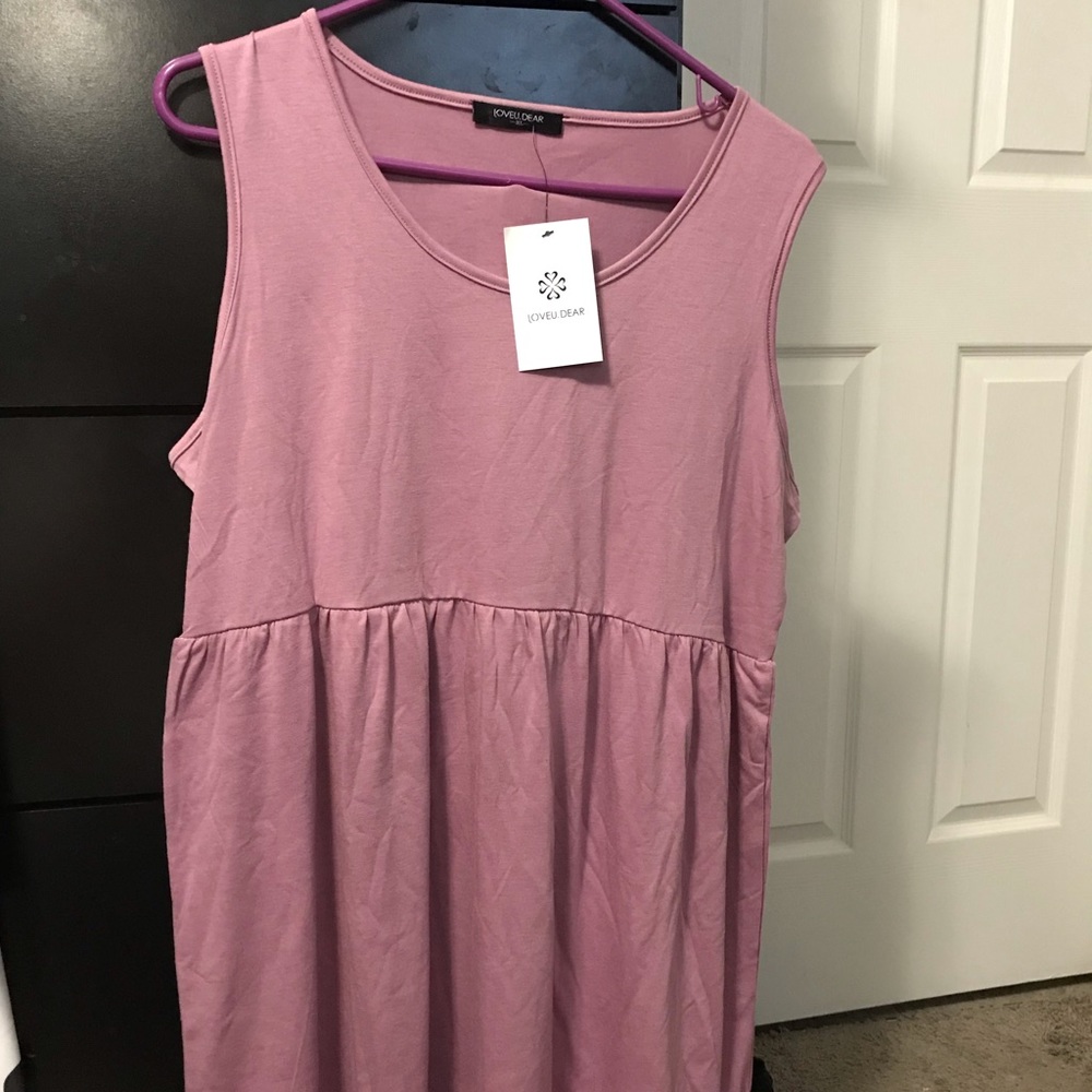 Lavender empire waist